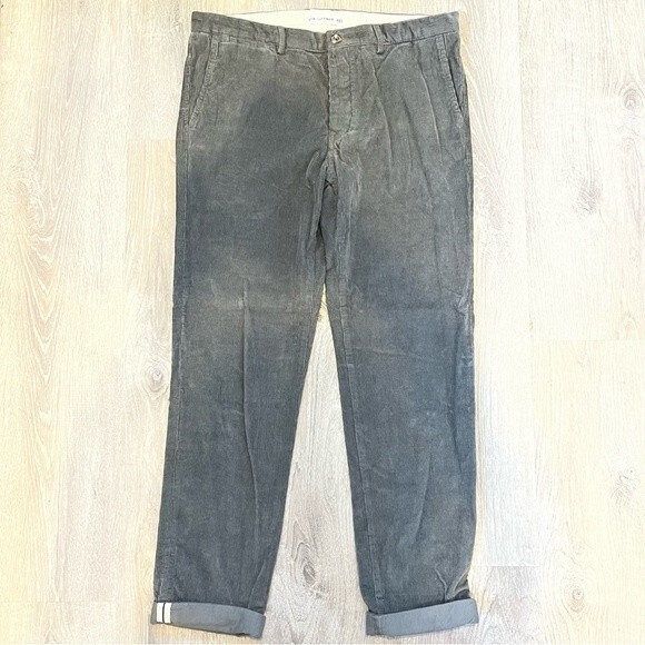 Ben Sherman Other - Ben Sherman Grey Corduroy East-End Trouser Size W34 L32